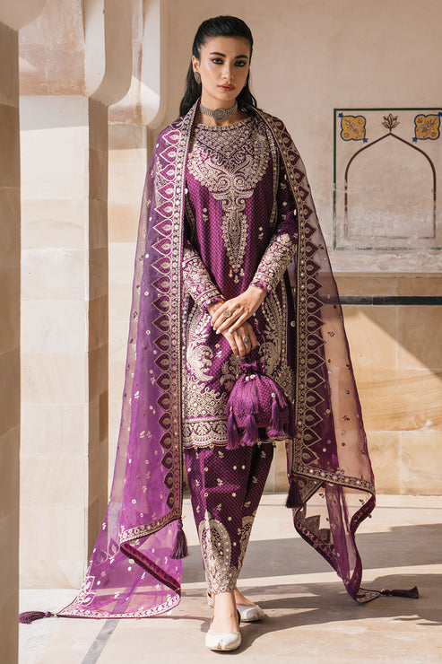 Jazmin | Shahkaar Luxury Lawn 24 | SL24-D6 - Riwayat-e-Khas