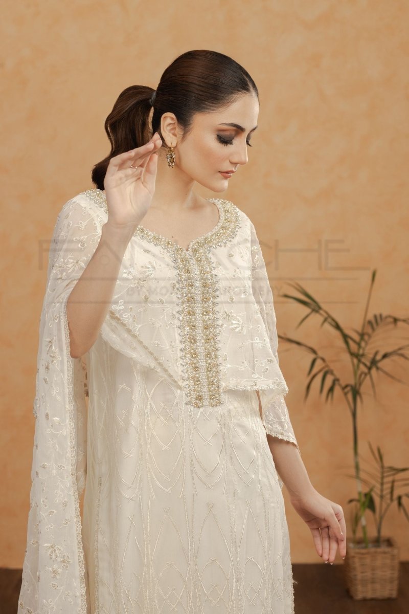 Panache | Pret | White Grace