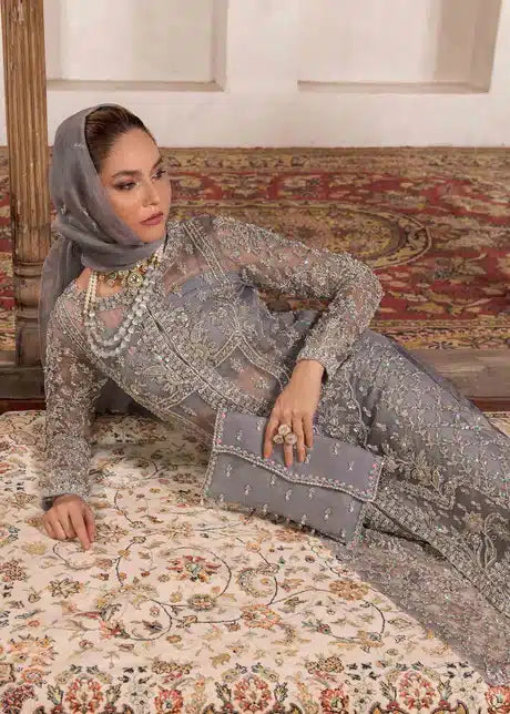 Kanwal Malik | Angana Luxury Formals 23 | Chandi - House Of Anaya