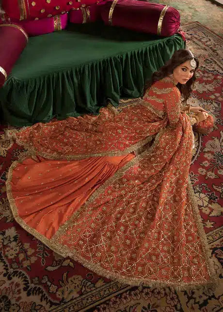 Kanwal Malik | Angana Luxury Formals 23 | Naranji - House Of Anaya