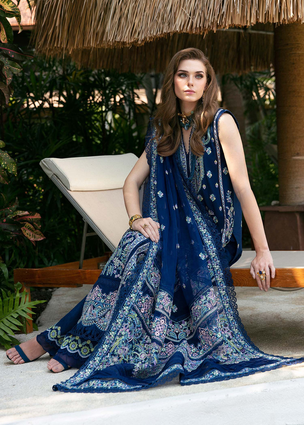 Kanwal Malik | Sareen Luxury Lawn 24 | Rohma - House Of Anaya
