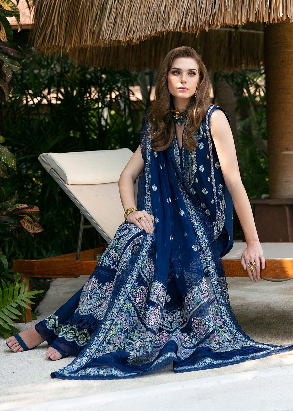Kanwal Malik | Sareen Luxury Lawn 24 | Rohma - House Of Anaya