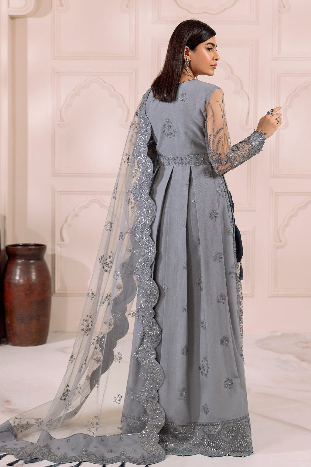 ALIZEH-DUA-V01D01B- KHIRAD ( GREY )