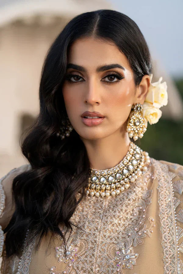Ittehad | Dilruba Wedding Formals | ESDR78-SUT-BGE - House Of Anaya