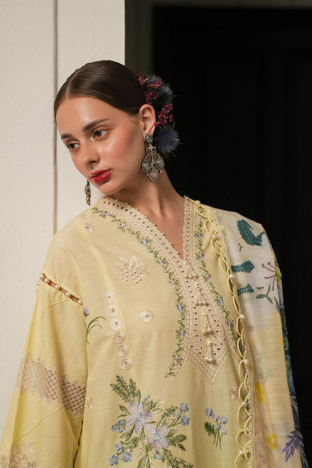 Sana Safinaz | Luxury Lawn 25 | L251-010A-3DI
