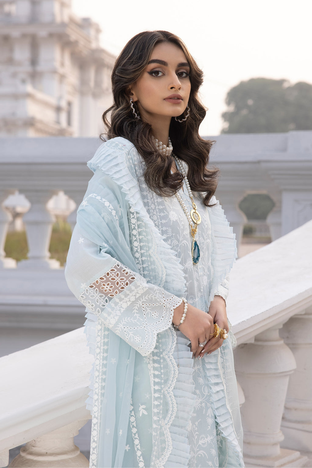 LSM | Spring Embroidered 24 | A-8 - Riwayat-e-Khas