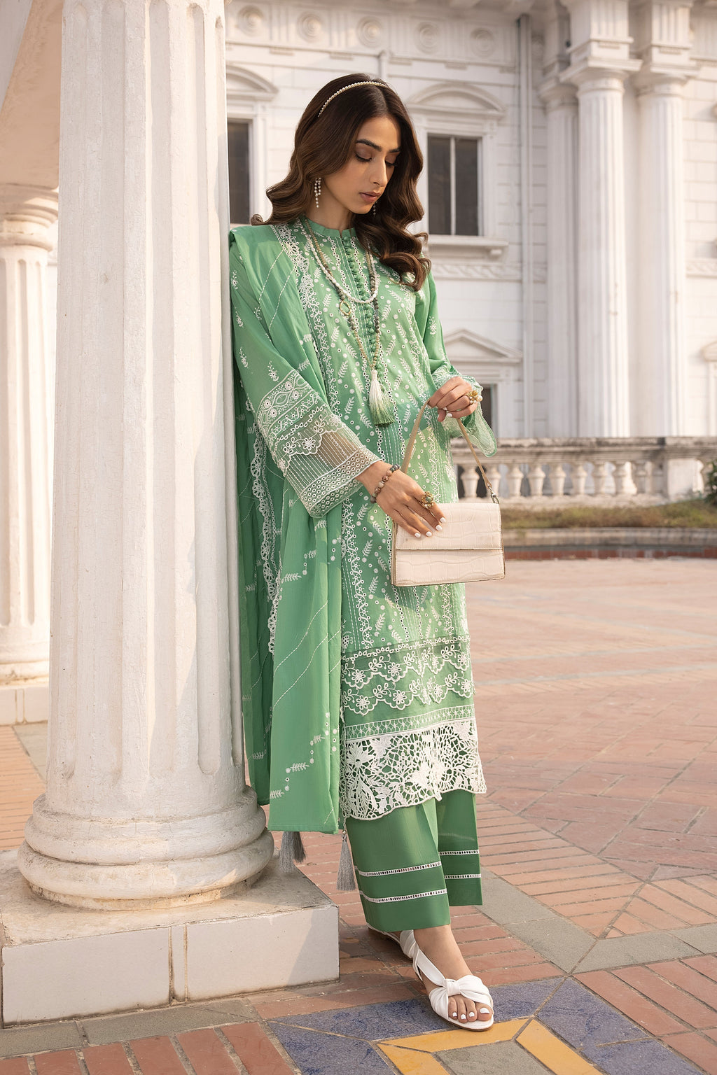 LSM | Spring Embroidered 24 | A-2 - Riwayat-e-Khas