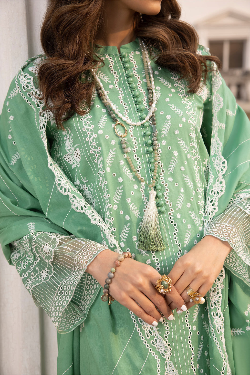 LSM | Spring Embroidered 24 | A-2 - Riwayat-e-Khas