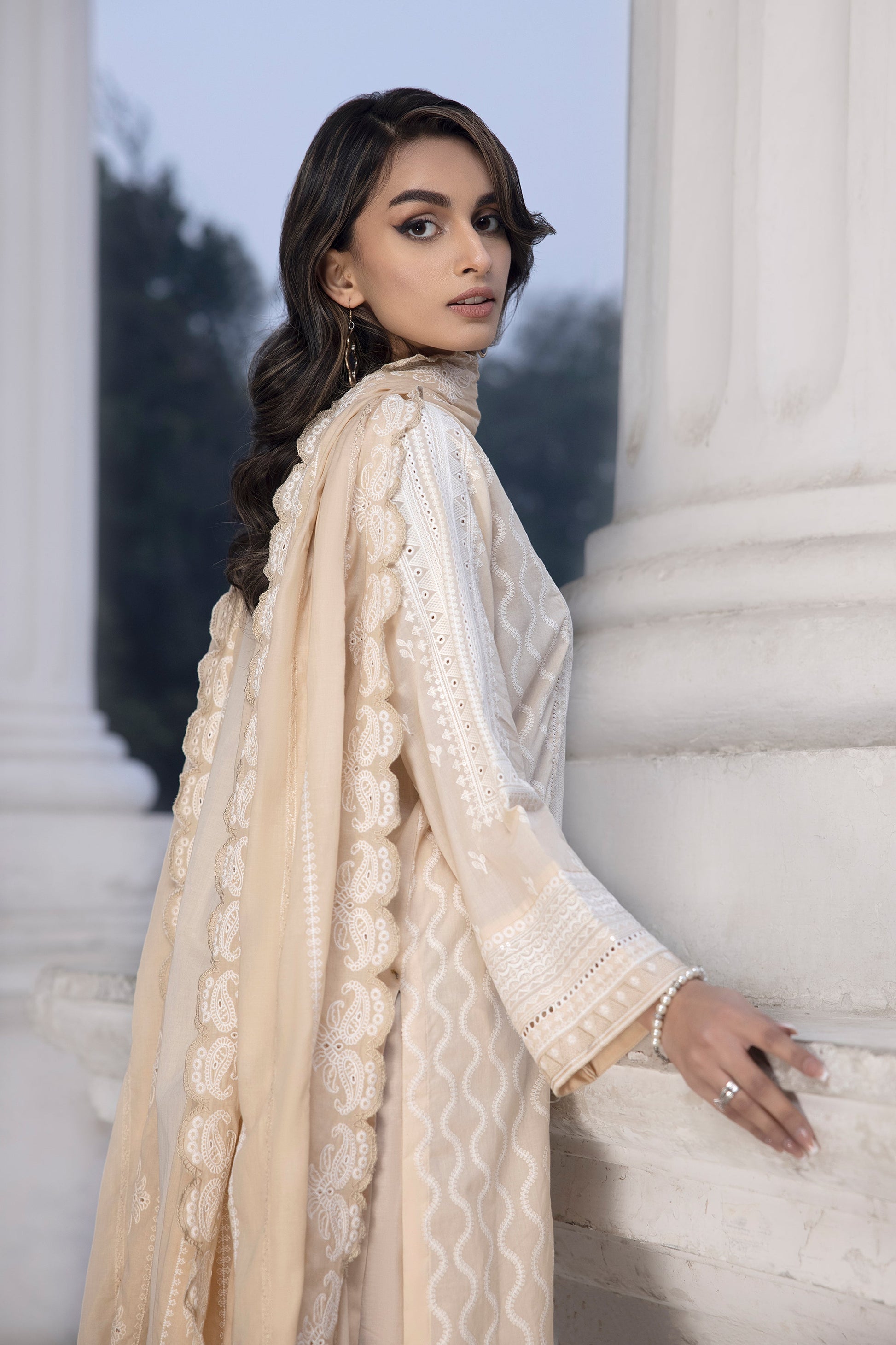 LSM | Spring Embroidered 24 | A-6 - Riwayat-e-Khas
