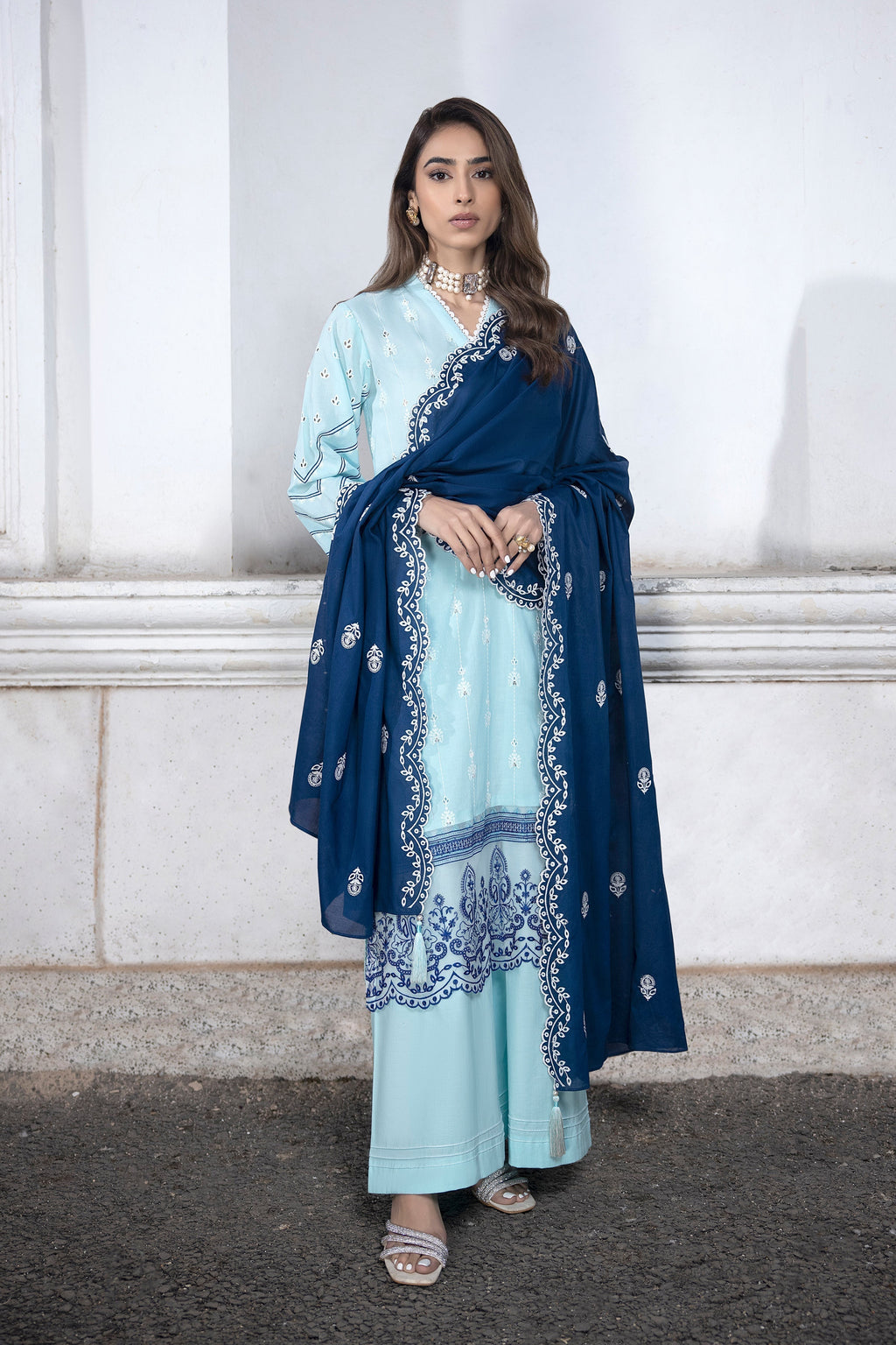 LSM | Spring Embroidered 24 | A-1 - Riwayat-e-Khas