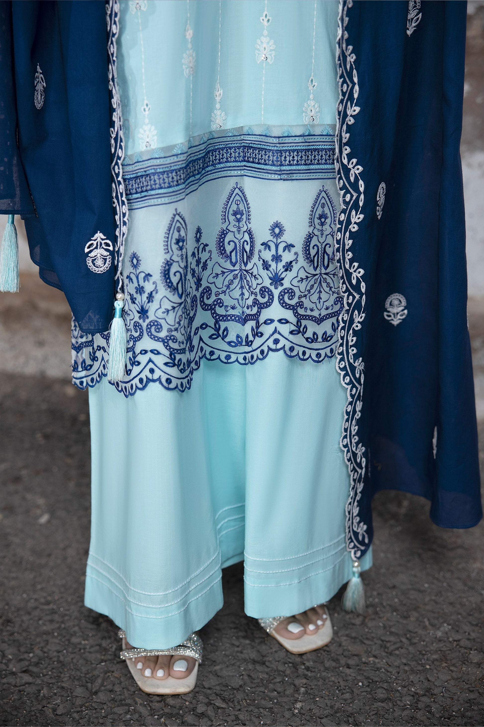 LSM | Spring Embroidered 24 | A-1 - Riwayat-e-Khas