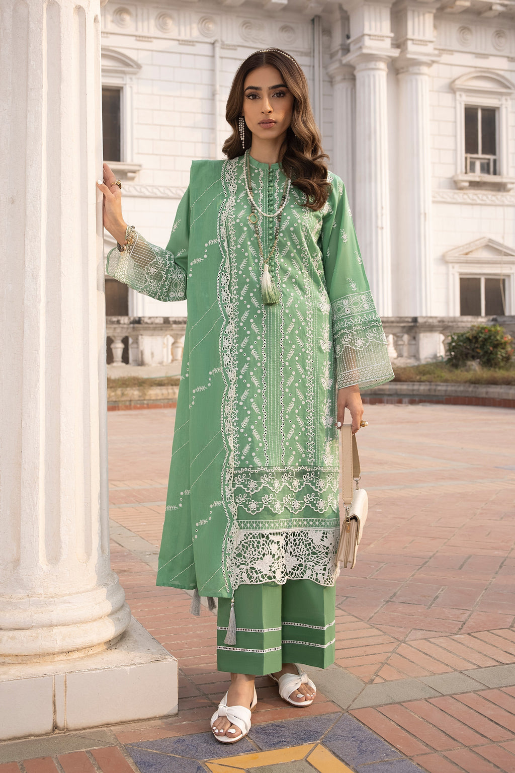 LSM | Spring Embroidered 24 | A-2 - Riwayat-e-Khas
