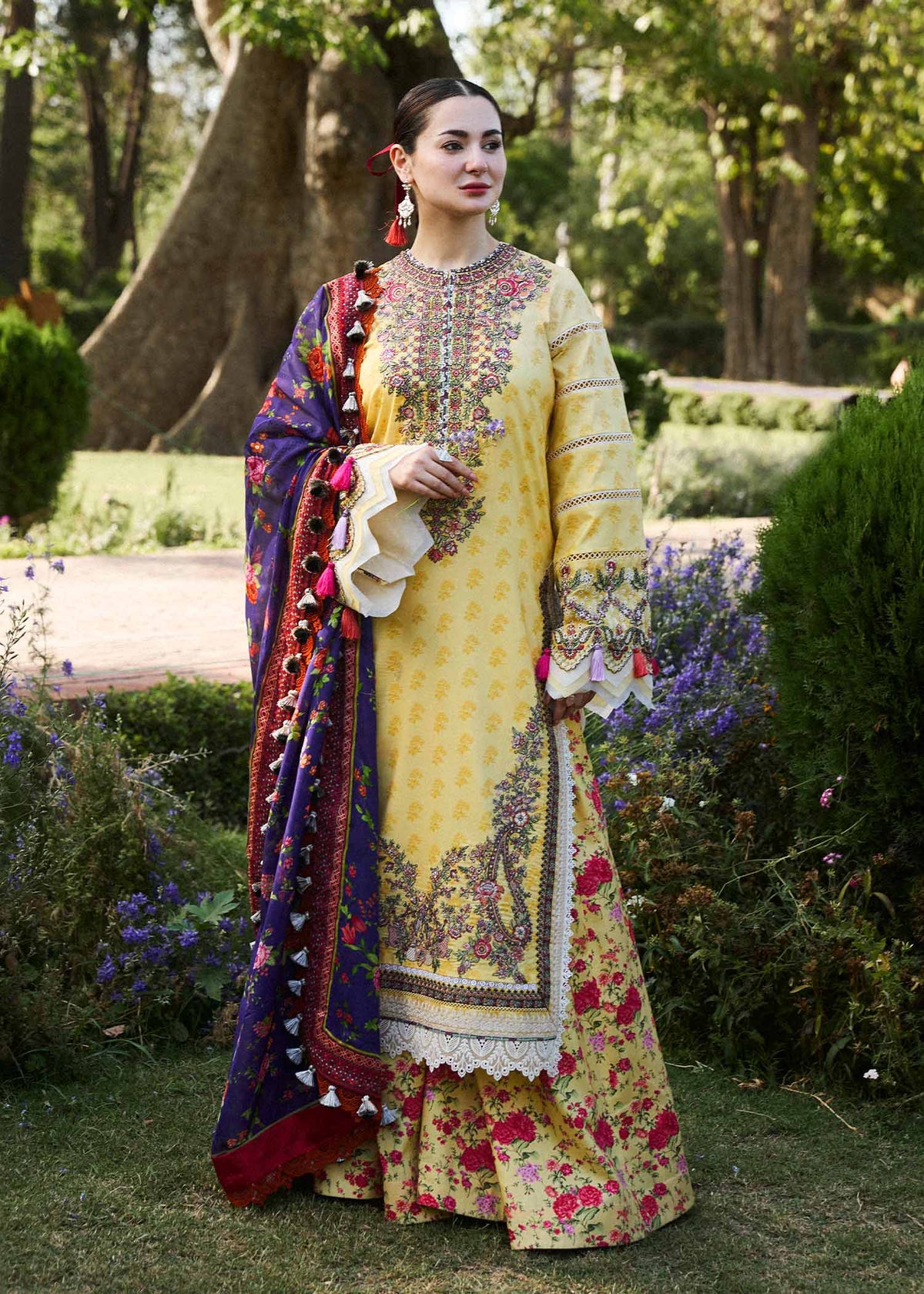 Hussain Rehar | SS Lawn 24 | Opal - House Of Anaya