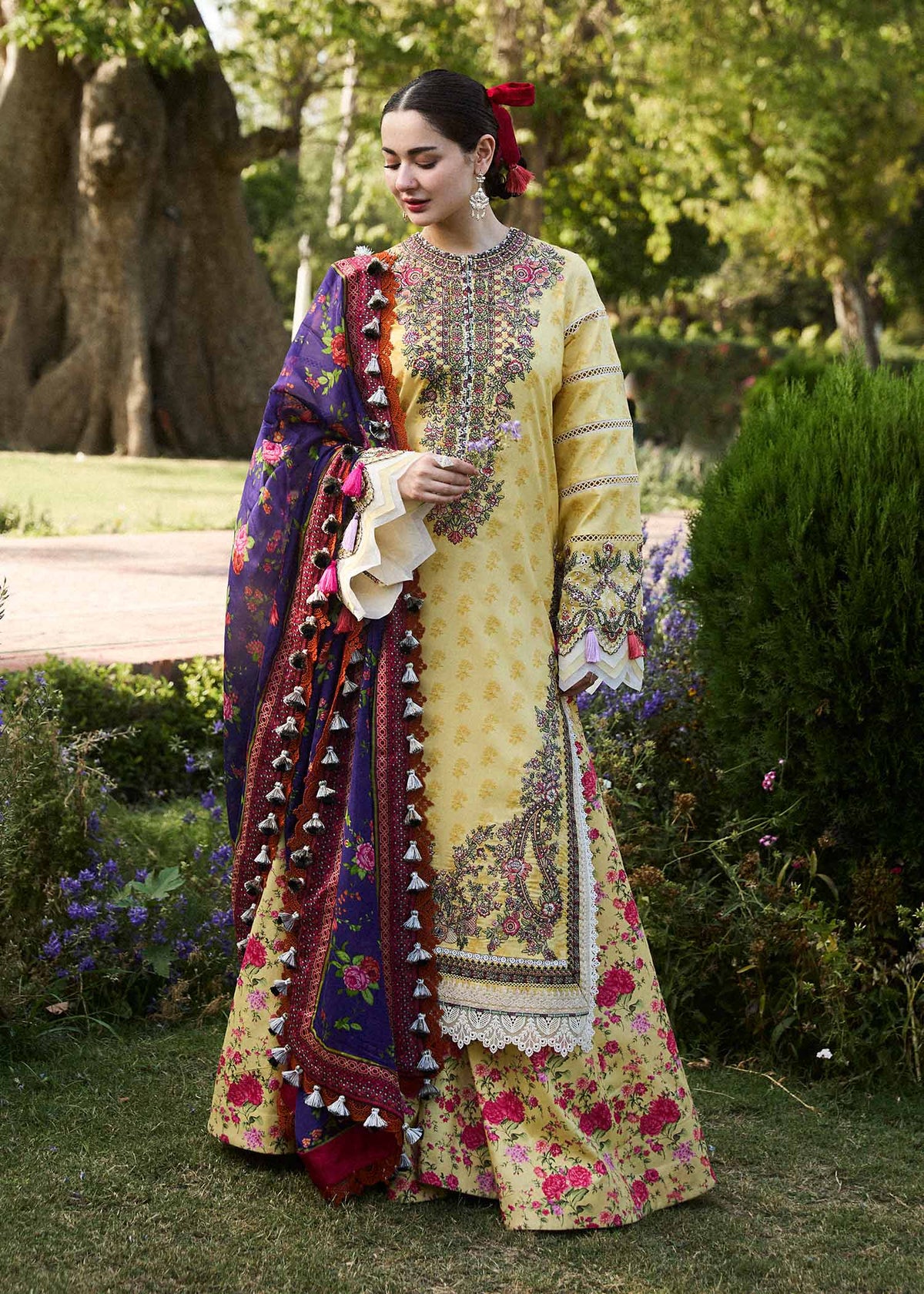 Hussain Rehar | SS Lawn 24 | Opal - House Of Anaya