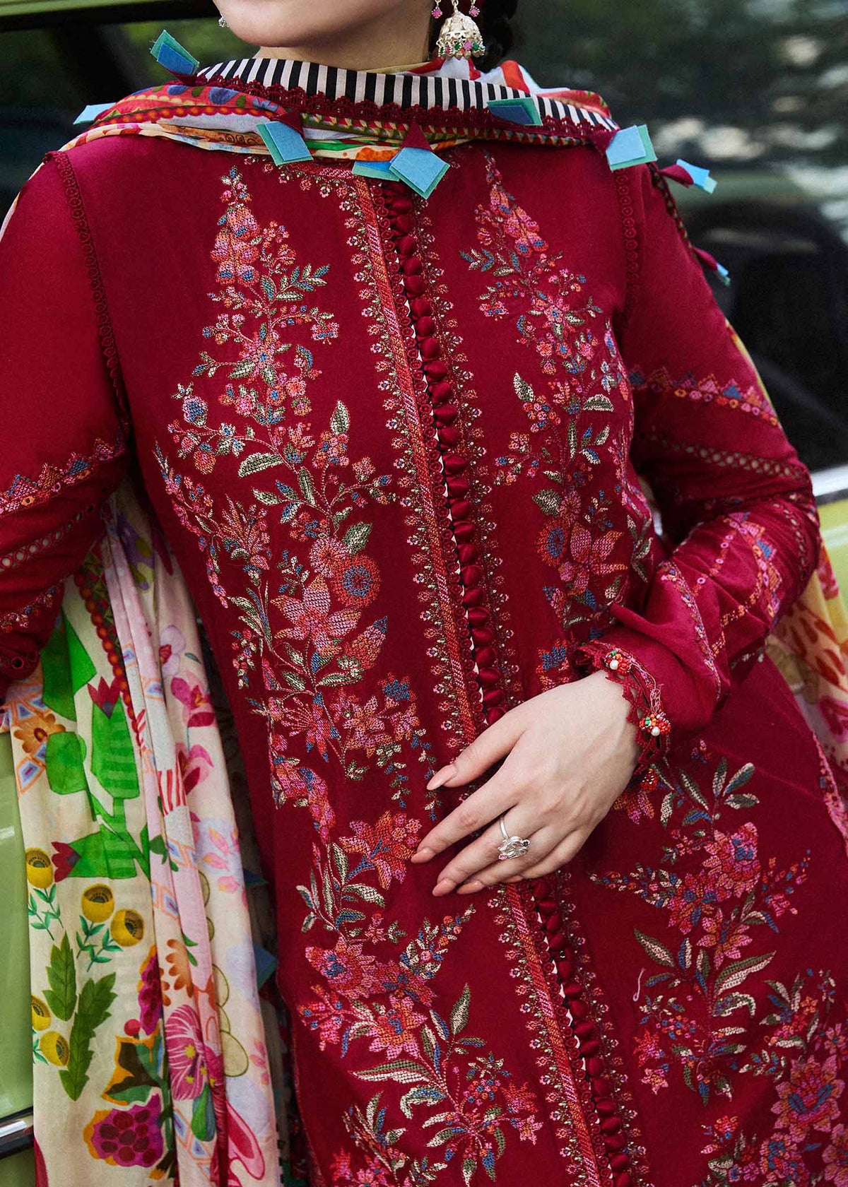 Hussain Rehar | SS Lawn 24 | Bloom - House Of Anaya