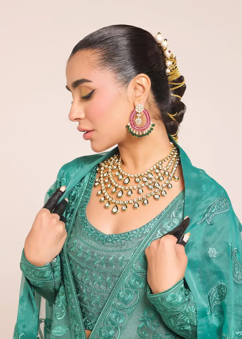 Tena Durrani | Amelie Luxe Formals | Jade - Riwayat-e-Khas