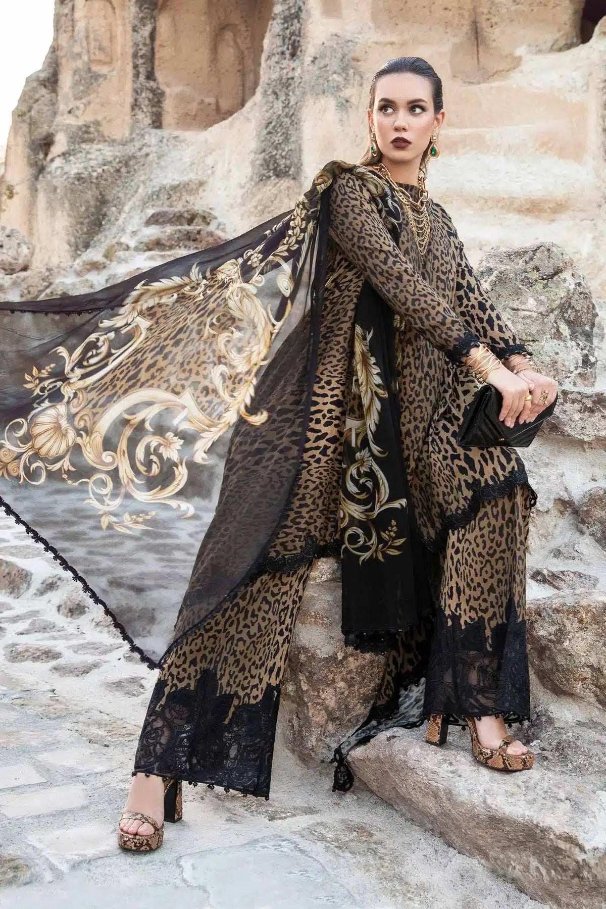 Maria B | M Prints Winter 23 | MPT-2010-A - House Of Anaya