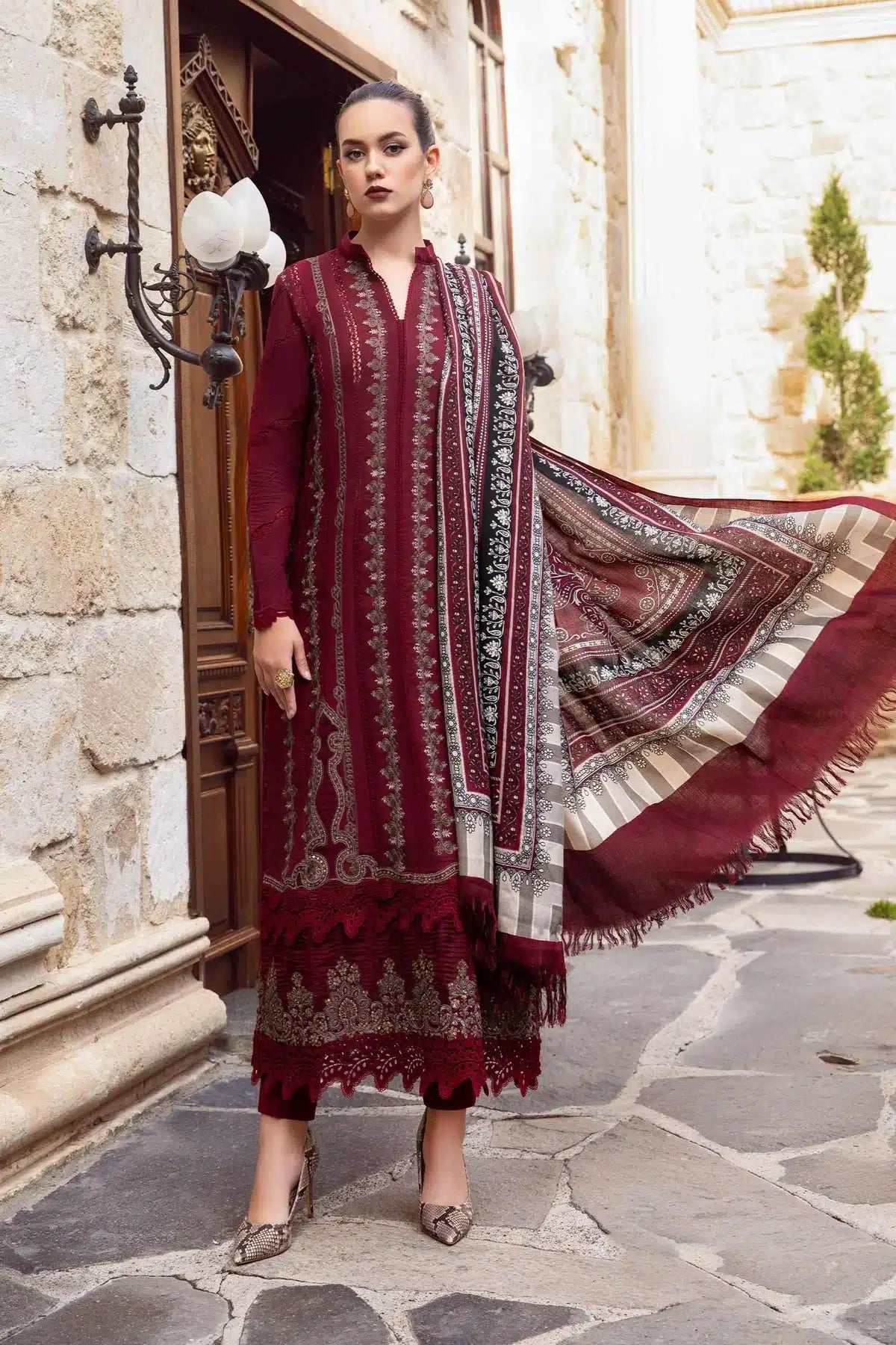Maria B | M Prints Winter 23 | MPT-2002-A - House Of Anaya