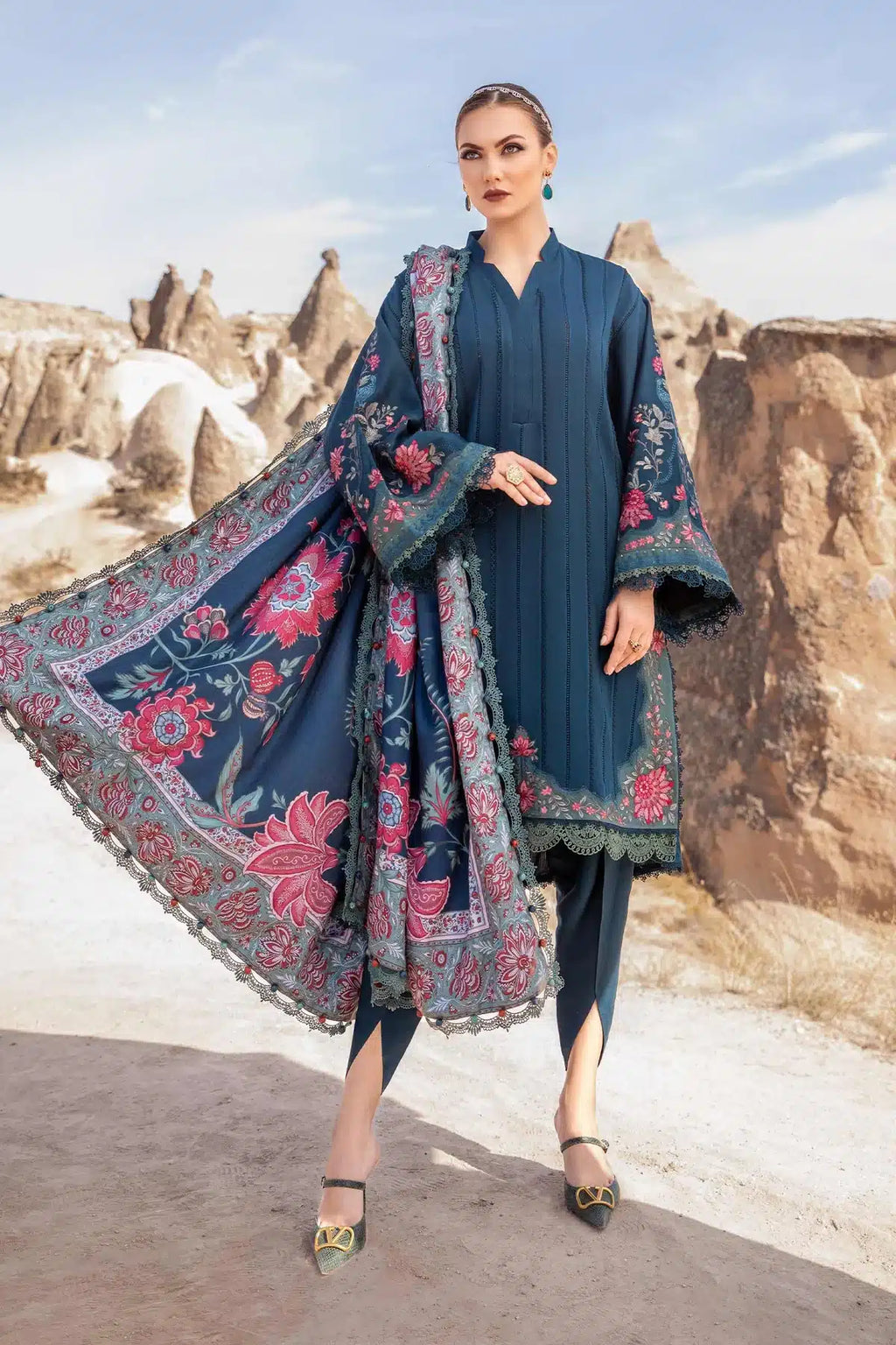Maria B | M Prints Winter 23 | MPT-2005-B - House Of Anaya