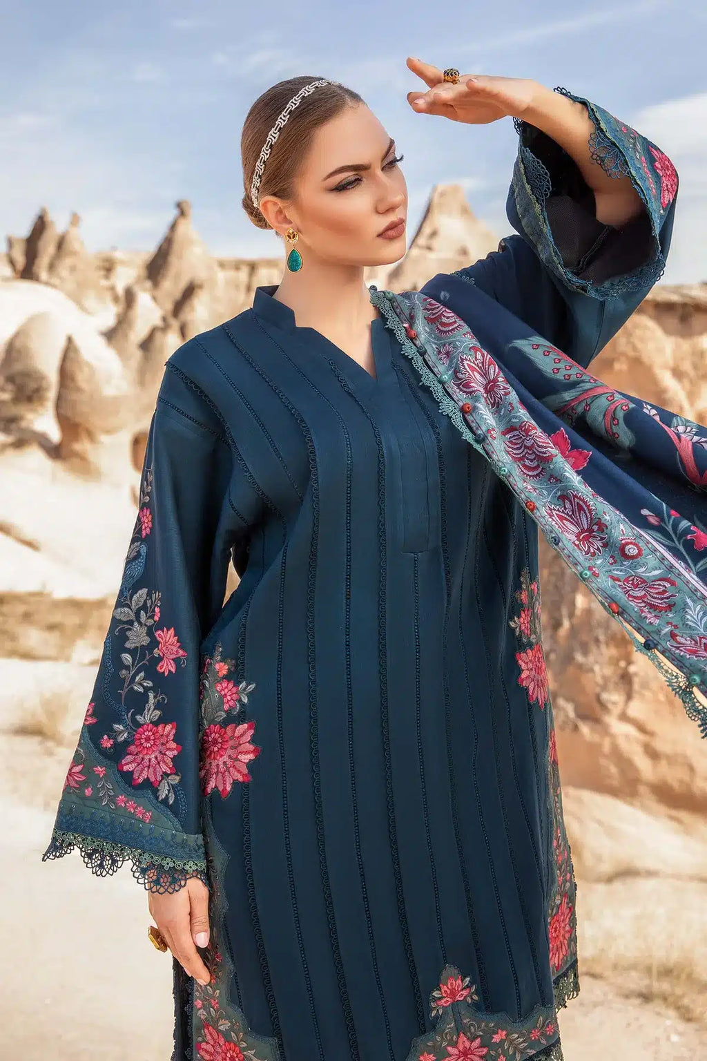 Maria B | M Prints Winter 23 | MPT-2005-B - House Of Anaya