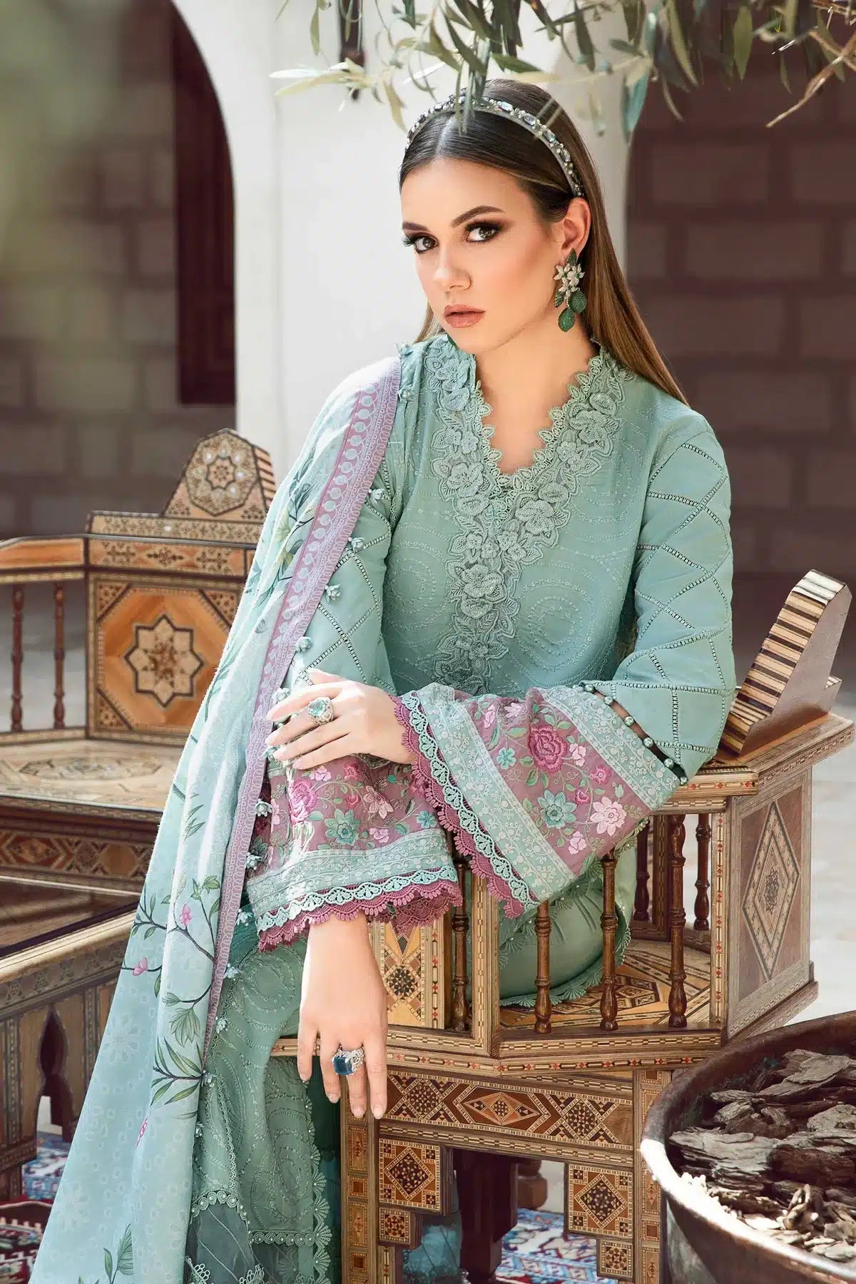 Maria B | M Prints Winter 23 | MPT-2006-A - House Of Anaya