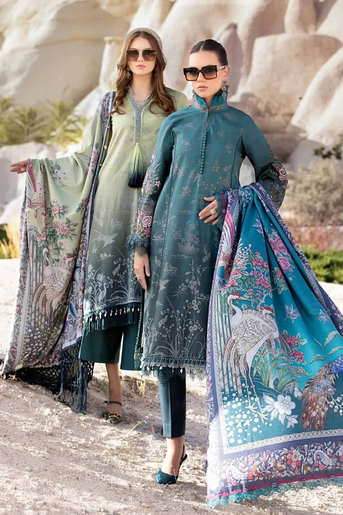 Maria B | M Prints Winter 23 | MPT-2007-B - House Of Anaya