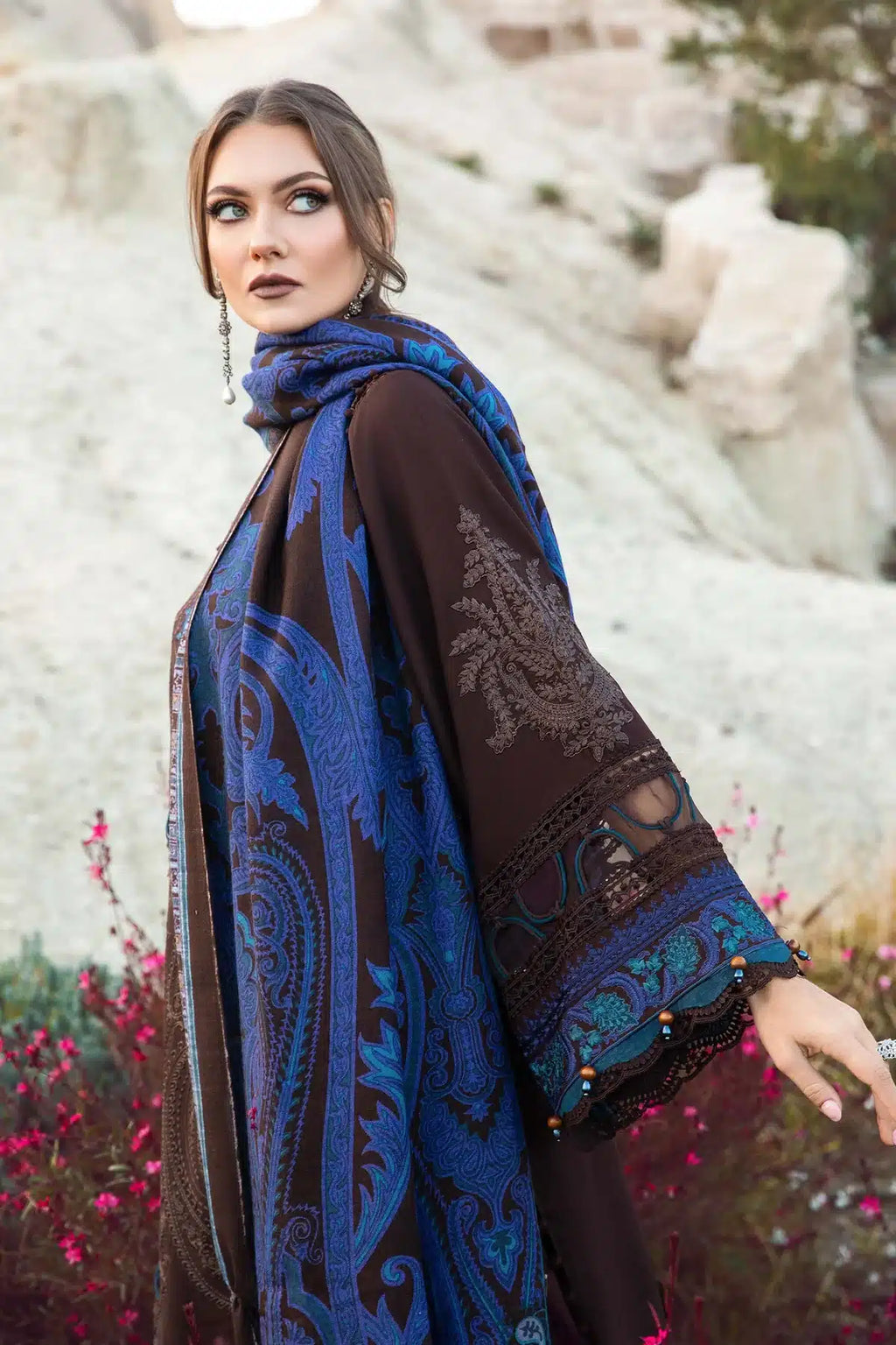 Maria B | M Prints Winter 23 | MPT-2008-B - House Of Anaya