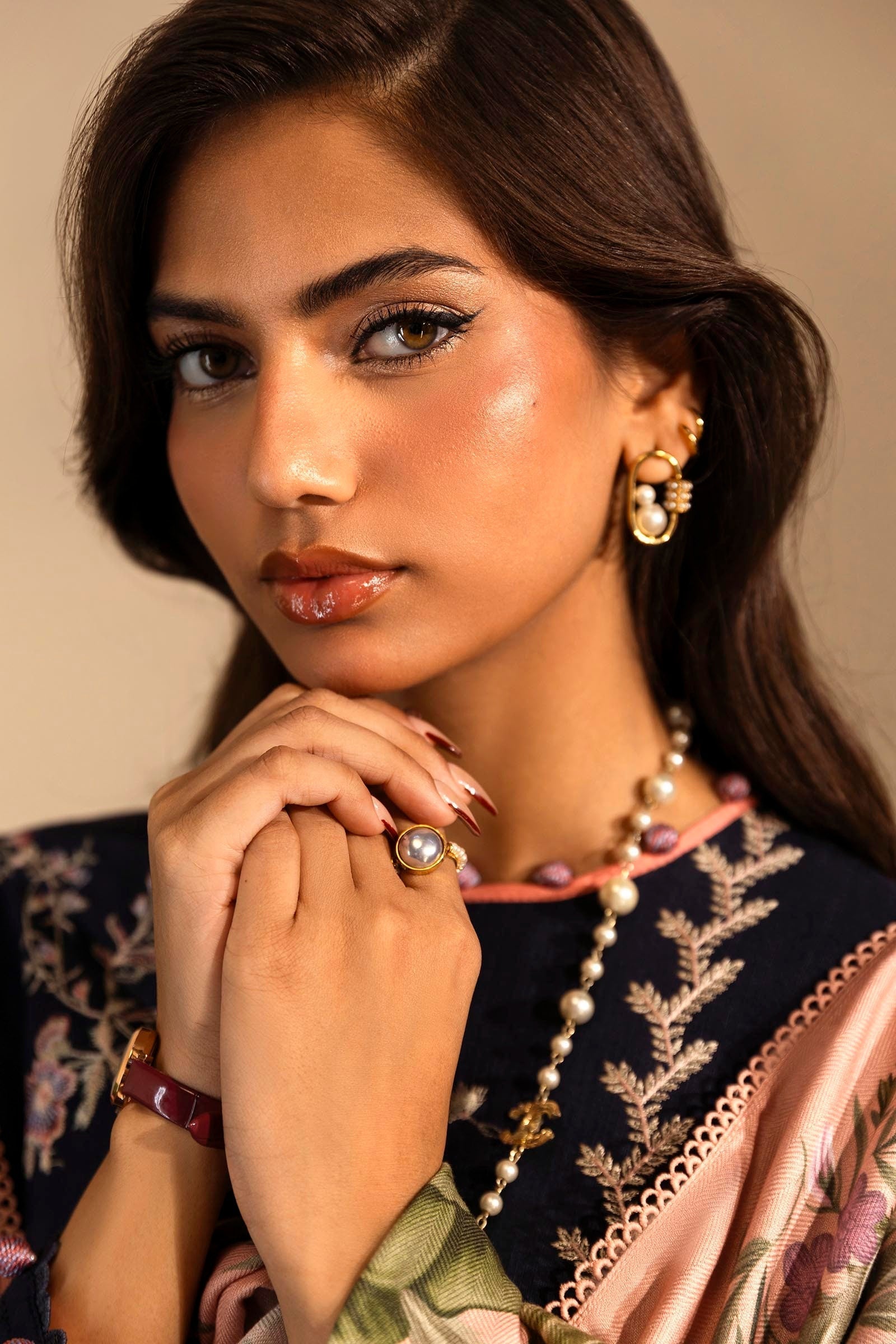 Sana Safinaz | Muzlin Winter 2024 |  M243-006A-3AP