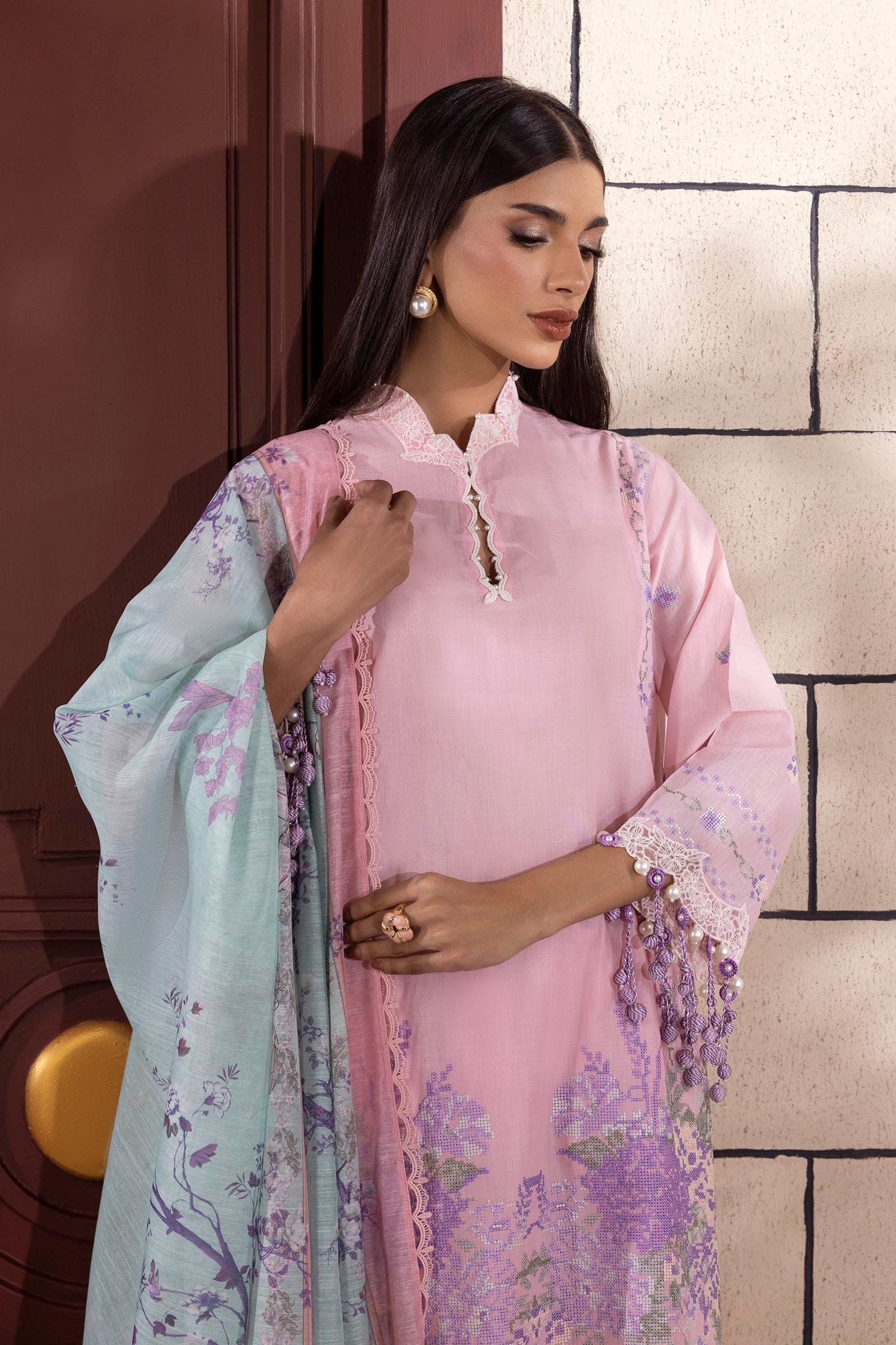 Sana Safinaz | Muzlin Spring 25 | M251-012B-3CV