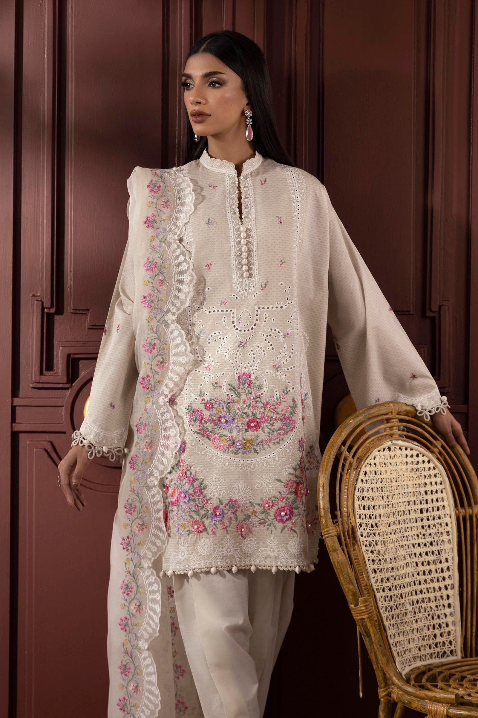 Sana Safinaz | Muzlin Spring 25 | M251-014A-3CT - Riwayat-e-Khas