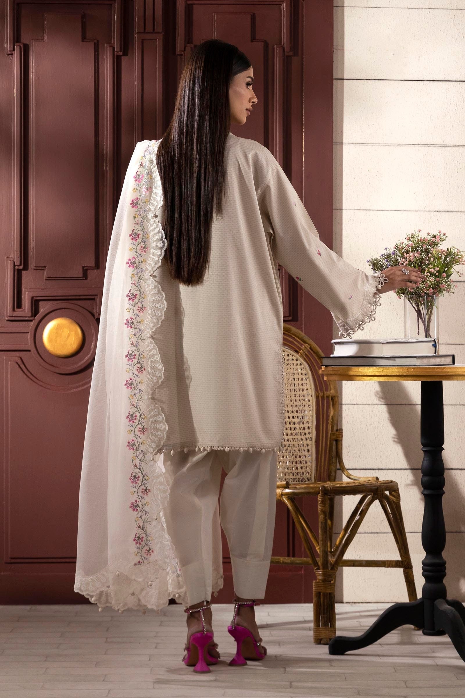 Sana Safinaz | Muzlin Spring 25 | M251-014A-3CT - Riwayat-e-Khas