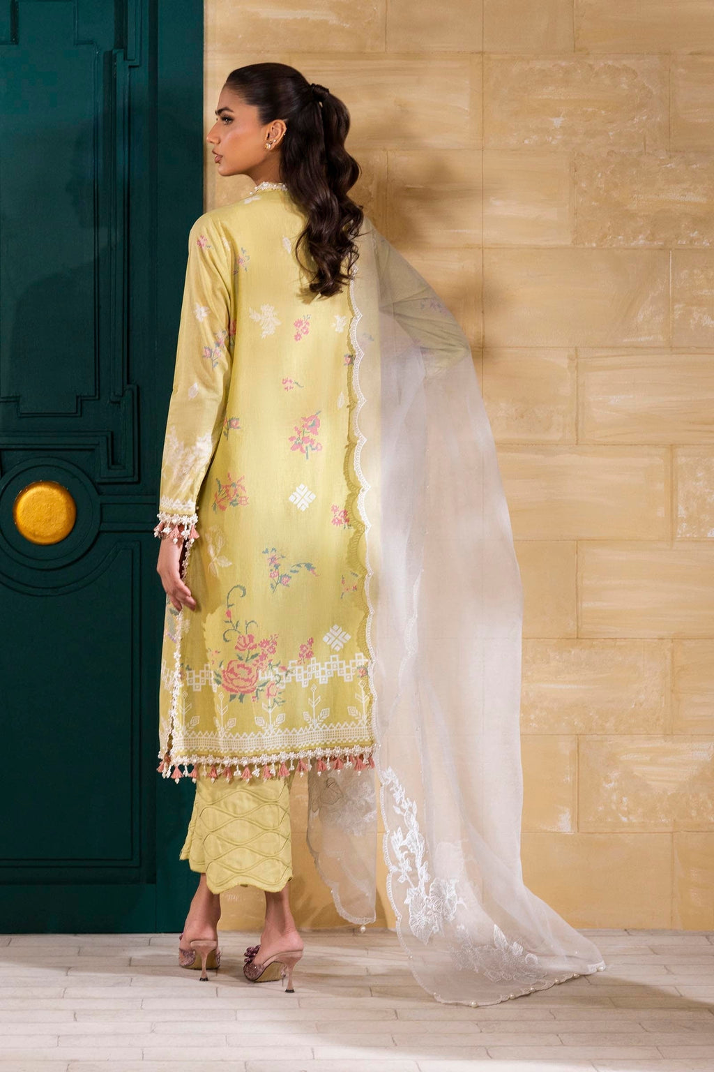 Sana Safinaz | Muzlin Spring 25 | M251-016B-3CT - Riwayat-e-Khas