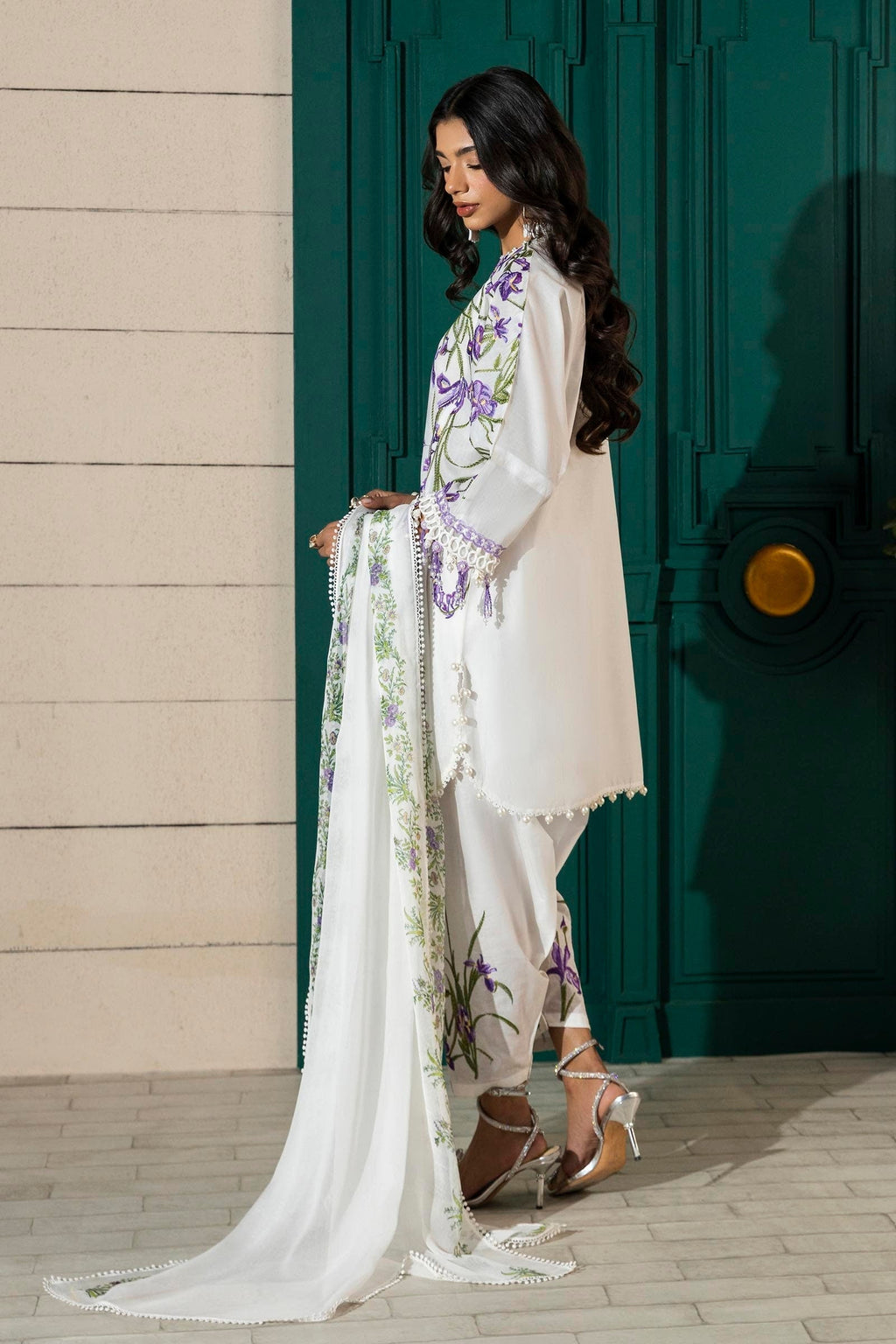 Sana Safinaz | Muzlin Spring 25 | M251-017A-3CJ - Riwayat-e-Khas