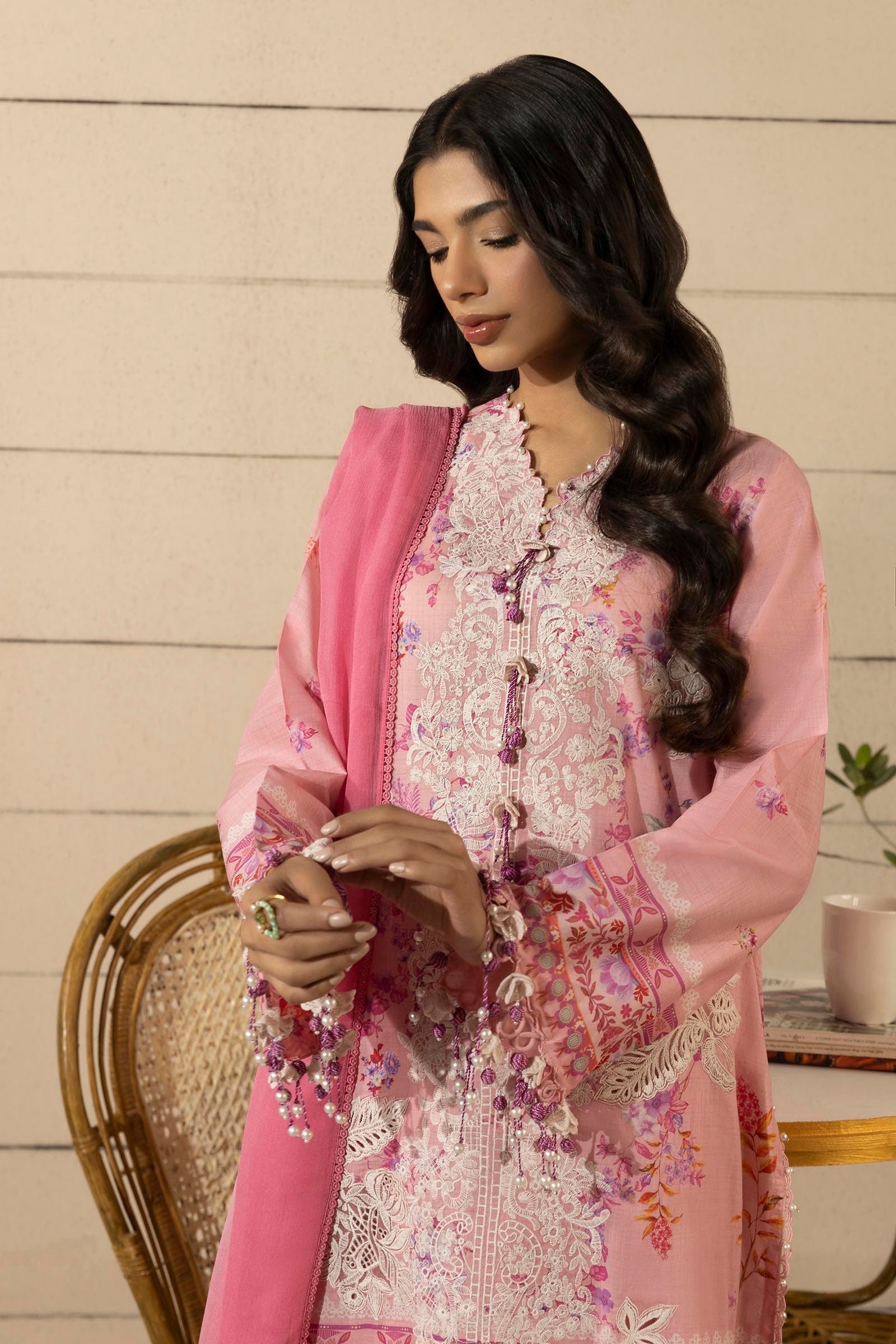 Sana Safinaz | Muzlin Spring 25 | M251-023A-3CI - Riwayat-e-Khas