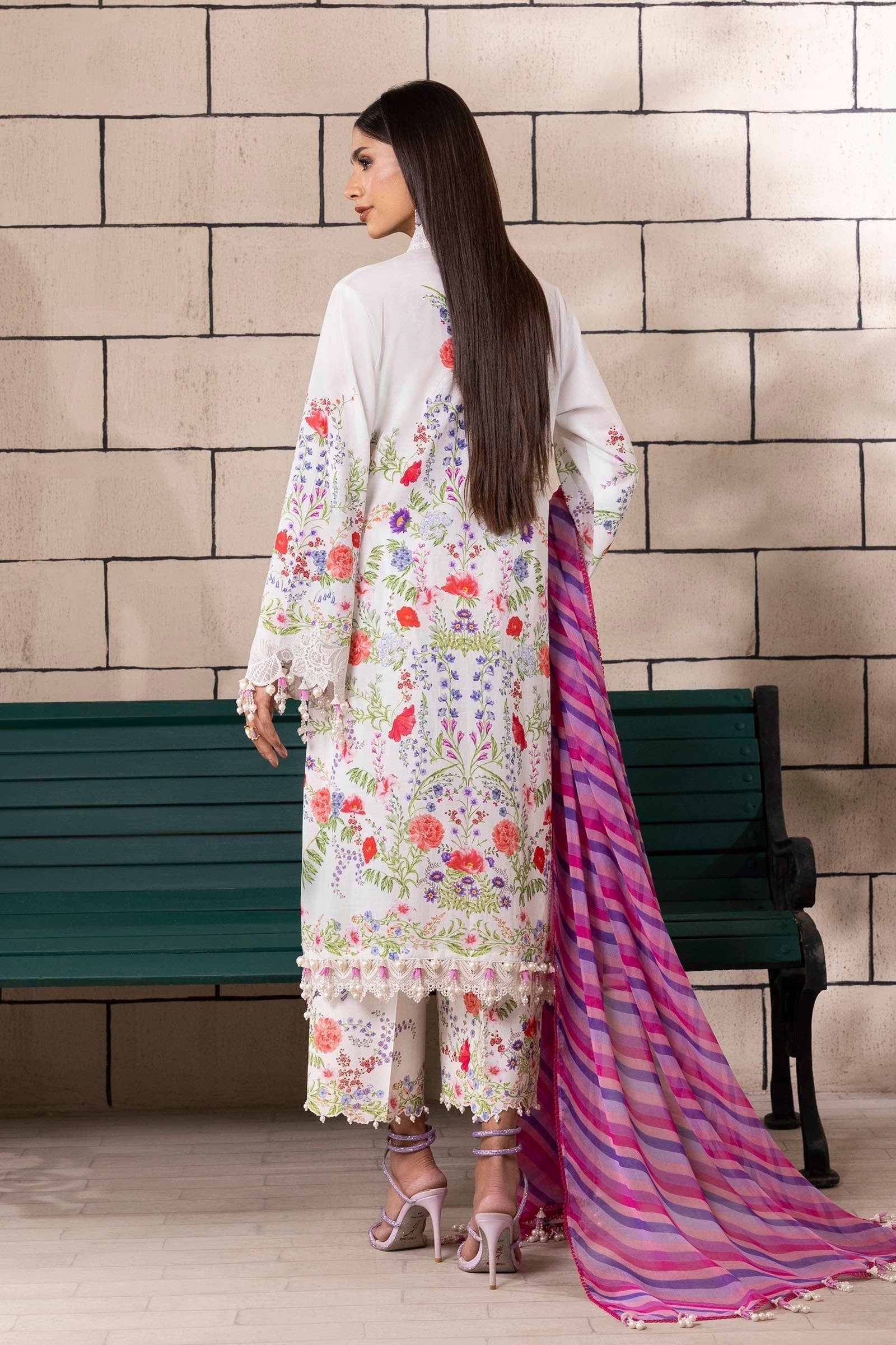 Sana Safinaz | Muzlin Spring 25 | M251-024A-3CI - Riwayat-e-Khas
