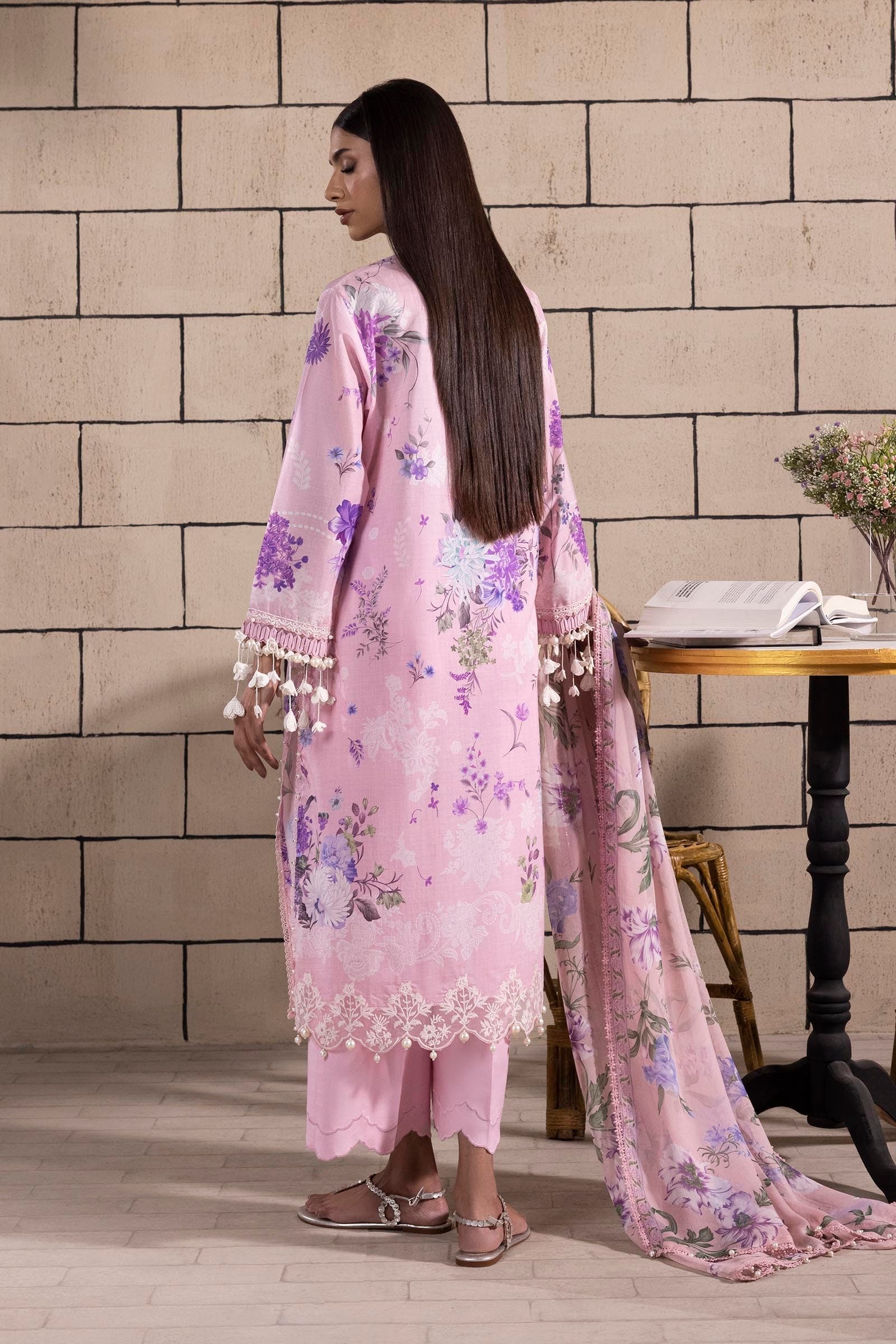 Sana Safinaz | Muzlin Spring 25 | M251-025A-3CJ - Riwayat-e-Khas