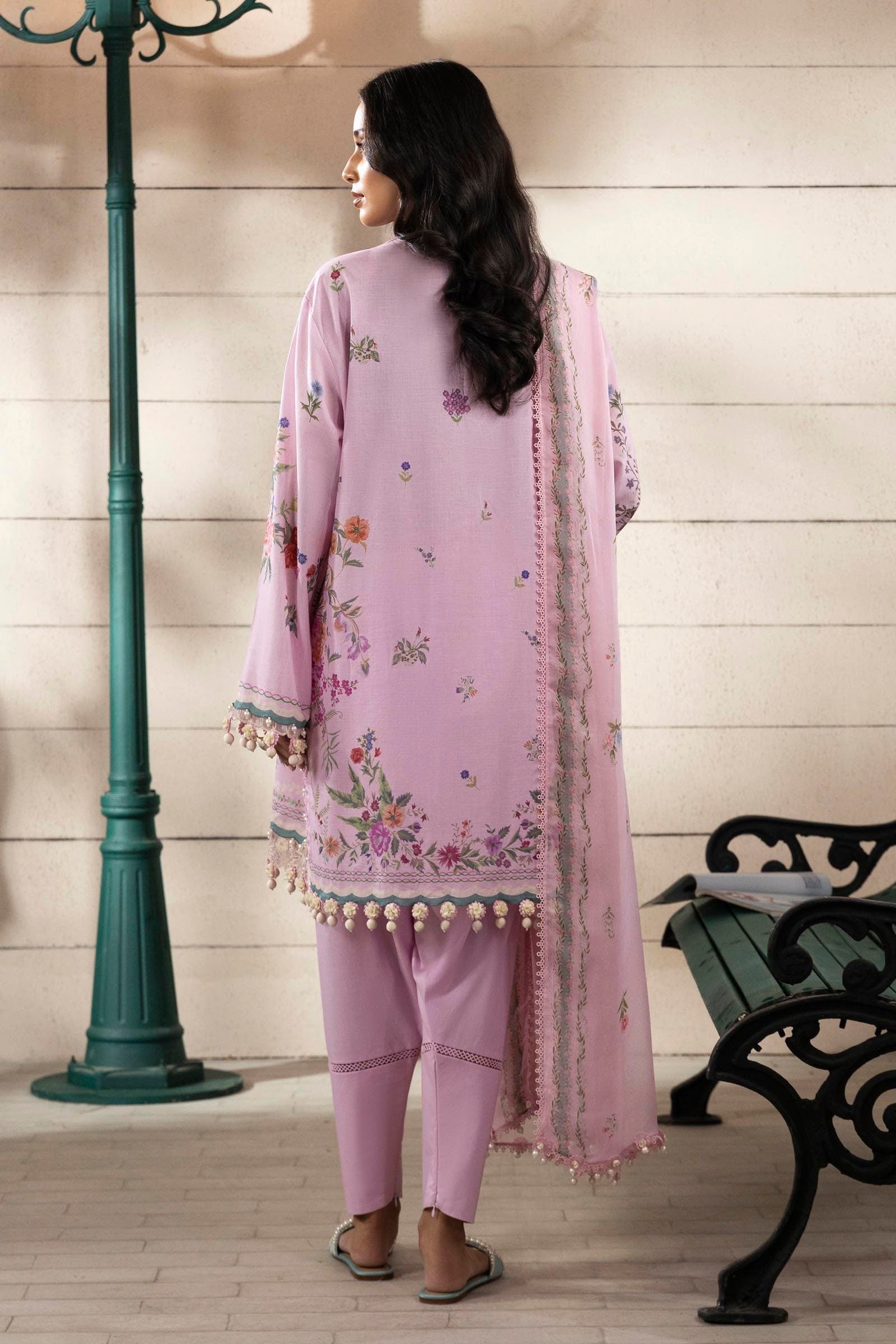 Sana Safinaz | Muzlin Spring 25 | M251-028B-3CI - Riwayat-e-Khas