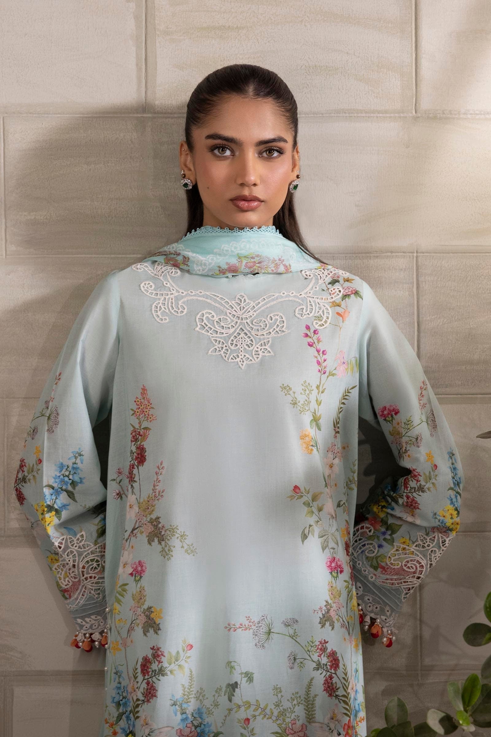 Sana Safinaz | Muzlin Spring 25 | M251-030A-3CI - Riwayat-e-Khas
