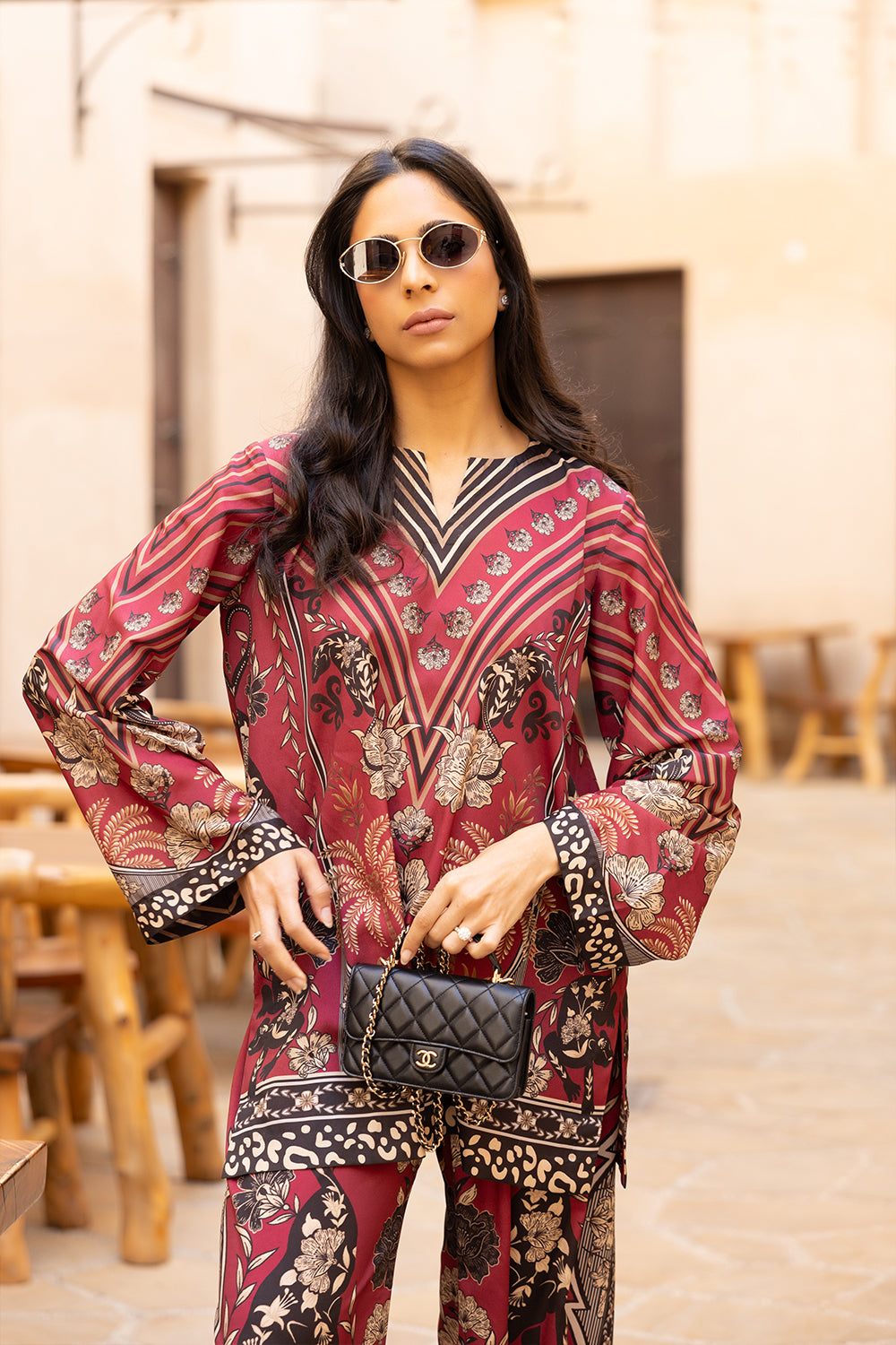 Saira Rizwan | Resort Collection 25 | ROSA-SRRC03-25 - Riwayat-e-Khas