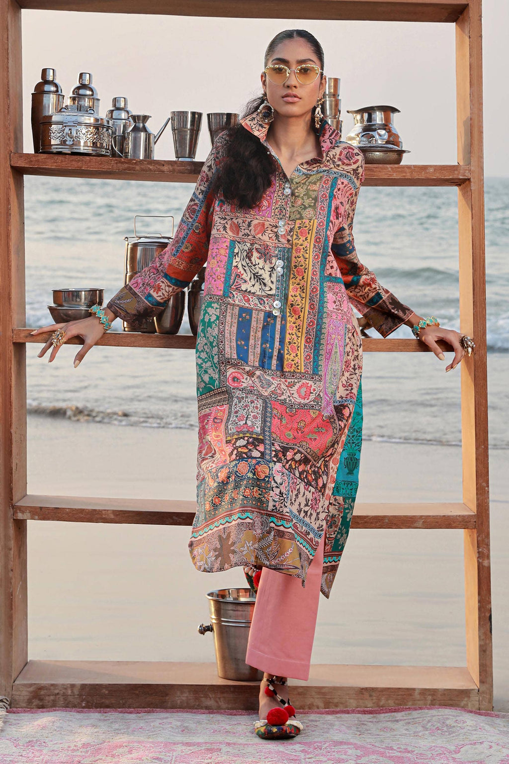 Sana Safinaz | Mahay Spring 24 | H241-014A-2C - House Of Anaya