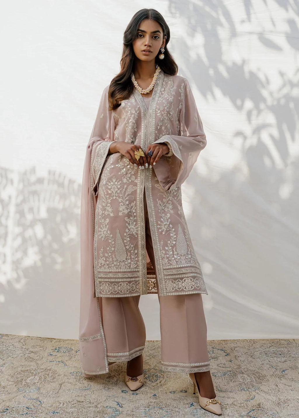 Mahgul | Eid Edit 2024 | Mauve Flora - Riwayat-e-Khas