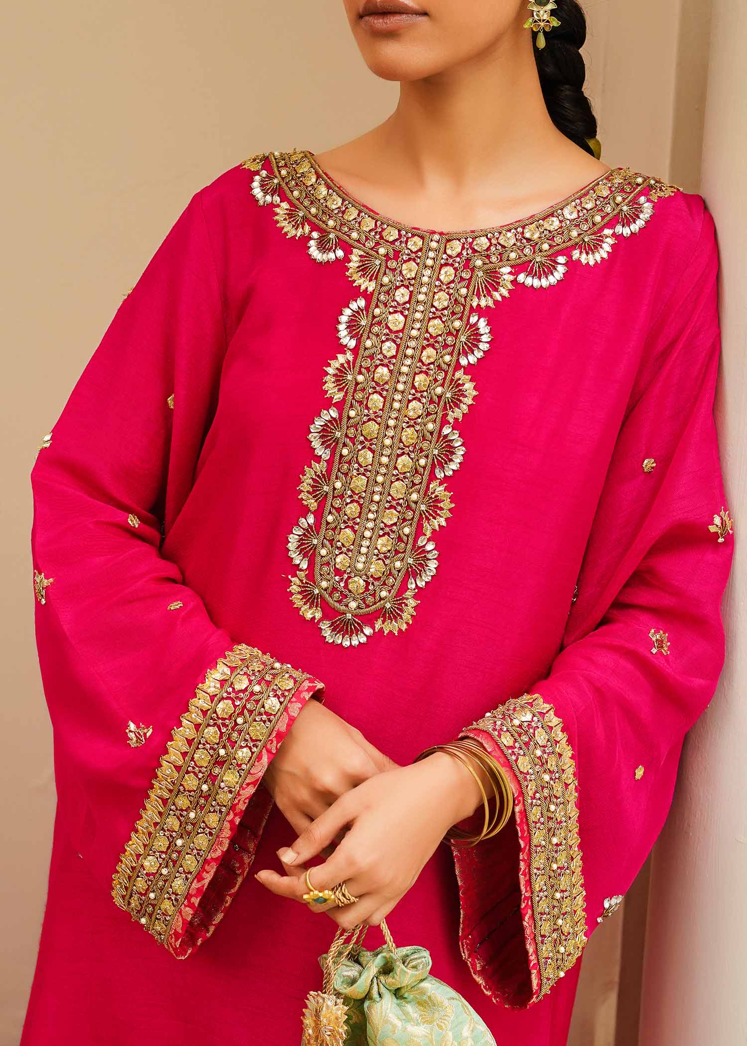 Mahgul | Eid Edit 2024 | Fuschia Rose - Riwayat-e-Khas