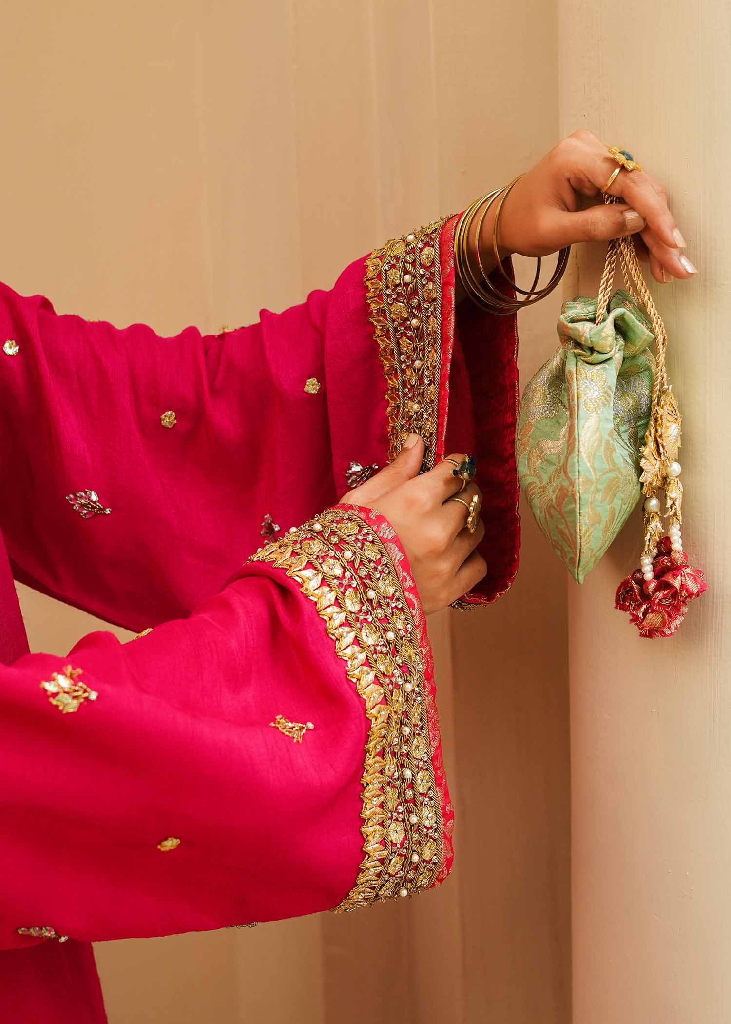 Mahgul | Eid Edit 2024 | Fuschia Rose - Riwayat-e-Khas