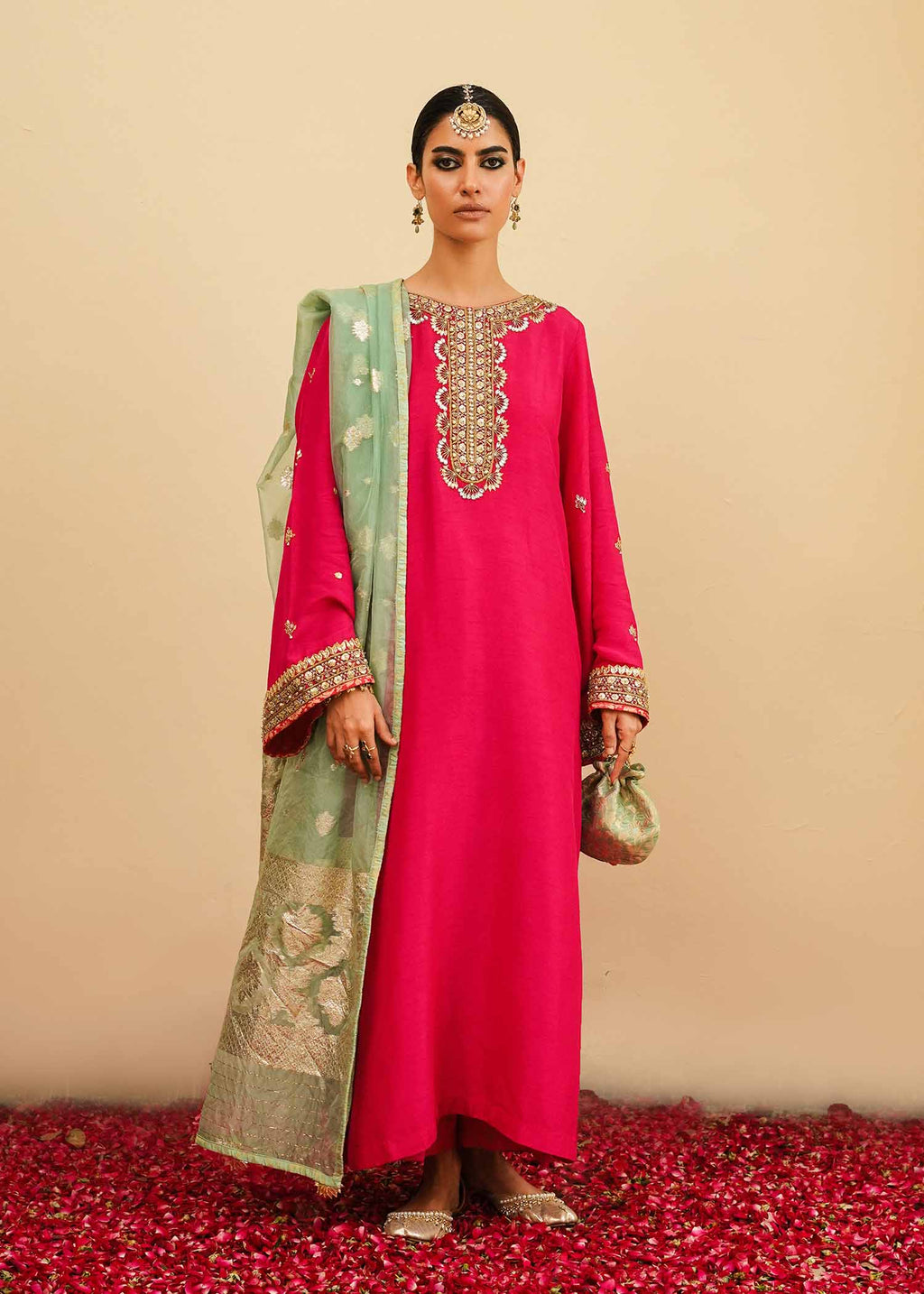 Mahgul | Eid Edit 2024 | Fuschia Rose - Riwayat-e-Khas