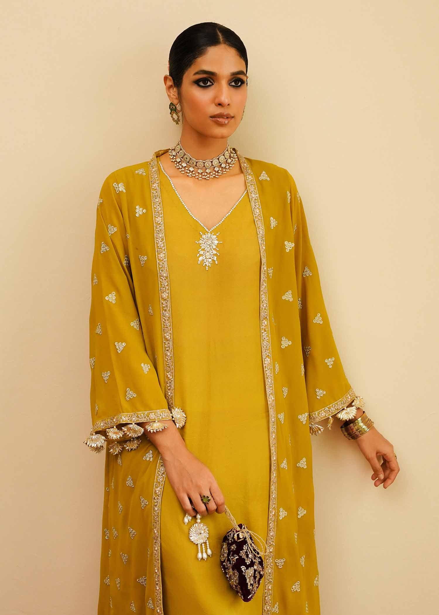 Mahgul | Eid Edit 2024 | Mustard Shine - Riwayat-e-Khas