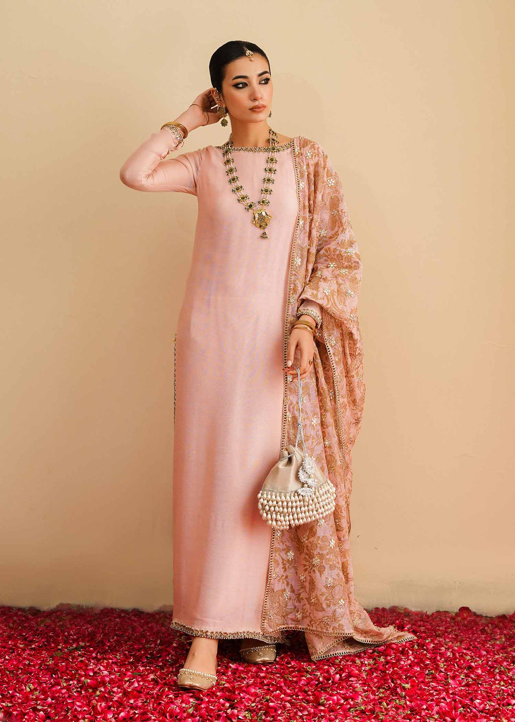 Mahgul | Eid Edit 2024 | Pink Elegance - Riwayat-e-Khas