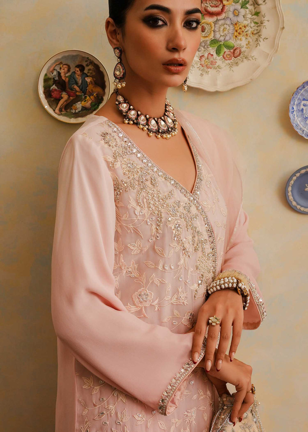 Mahgul | Eid Edit 2024 | Pink Shade - Riwayat-e-Khas