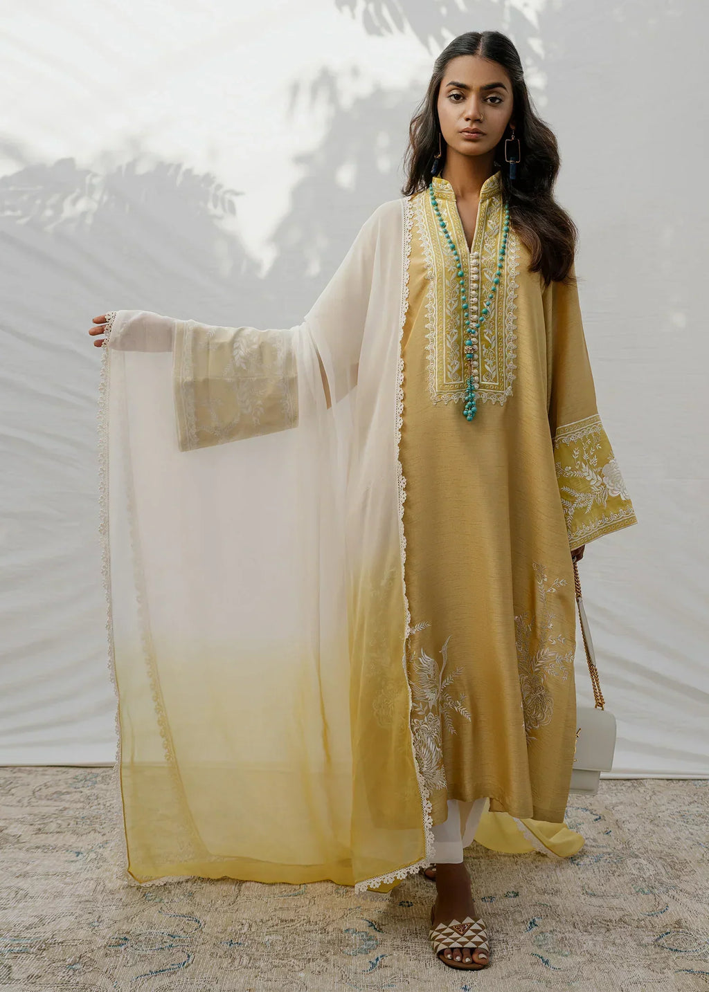 Mahgul | Eid Edit 2024 | Yellow Gold - Riwayat-e-Khas