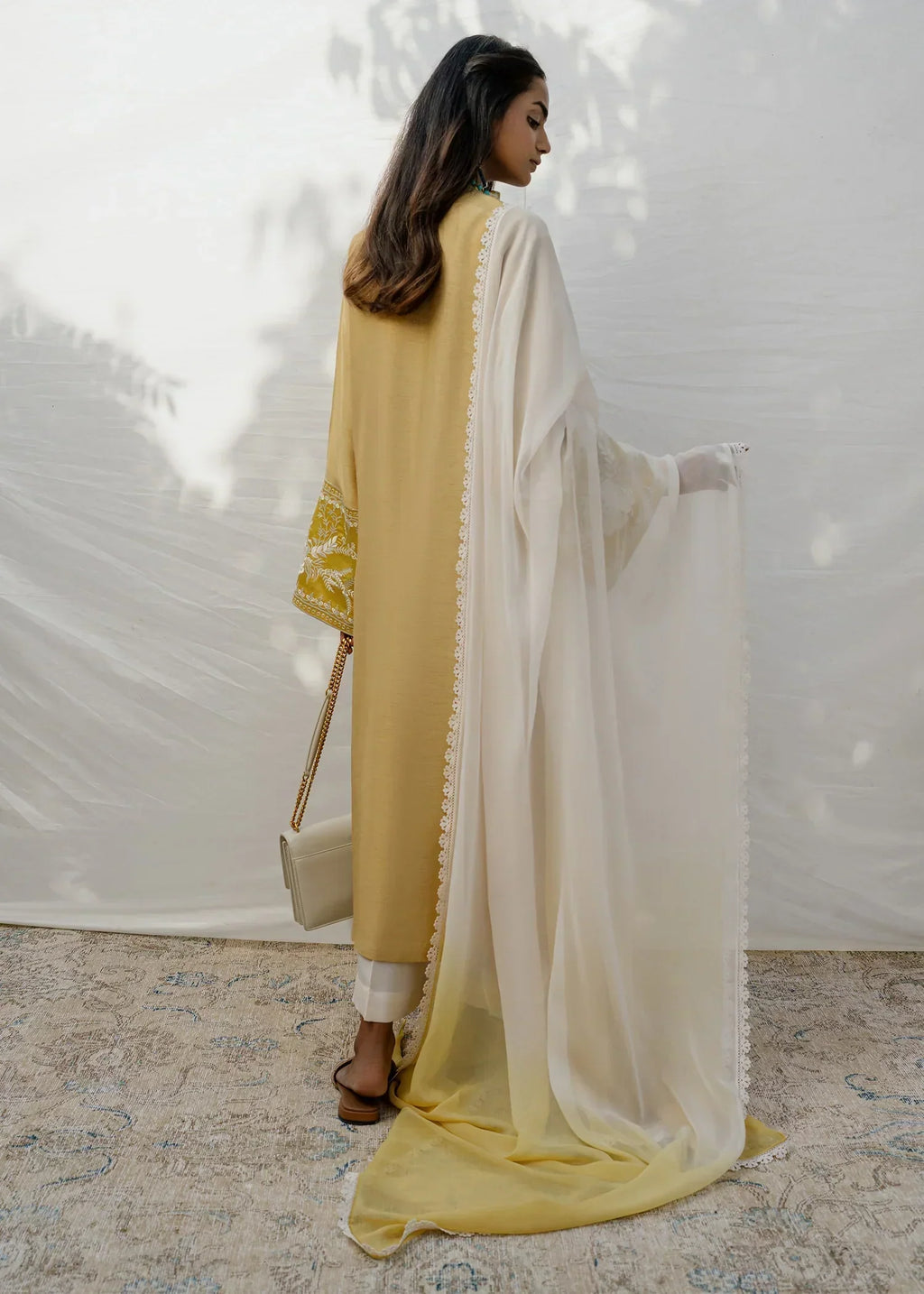 Mahgul | Eid Edit 2024 | Yellow Gold - Riwayat-e-Khas