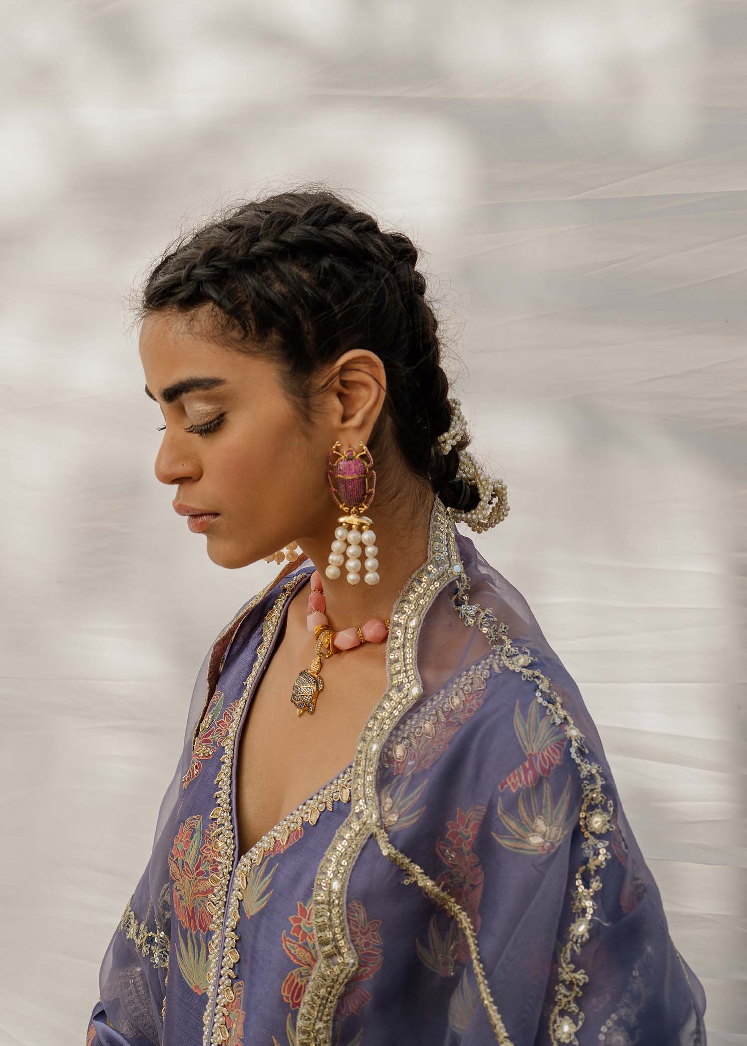 Mahgul | Eid Edit 2024 | Damson Diamante - Riwayat-e-Khas